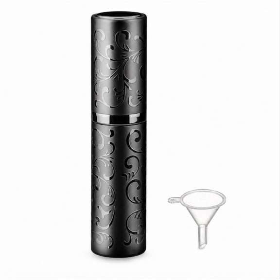 10 ml Refillable Perfume Atomizer Spray Bottle with Funnel, Empty Travel Fragrance Mist Bottle, TIKA