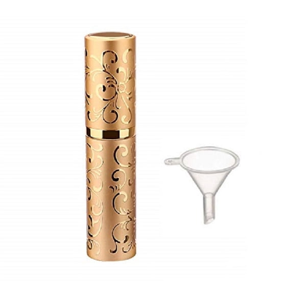 10 ml Refillable Perfume Atomizer Spray Bottle with Funnel, Empty Travel Fragrance Mist Bottle, TIKA