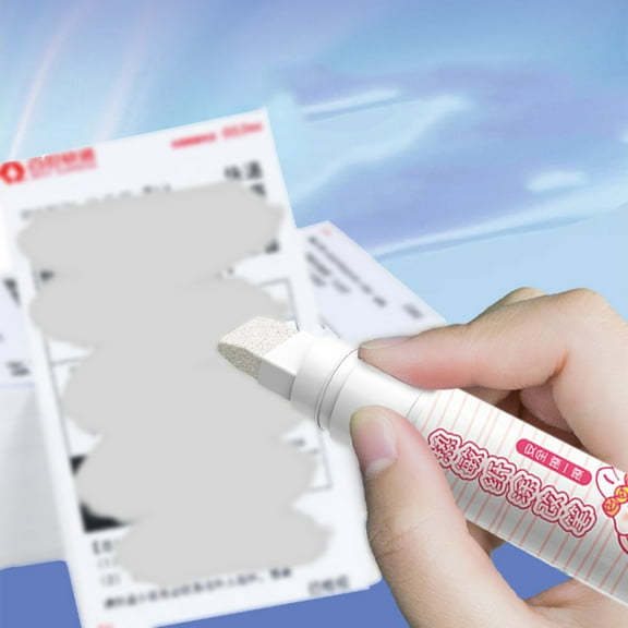 10ml Photosensitive Privacy Erasure Pen Random Code Personal Info Obscuring Liquid For Express Mail Text Information Covering