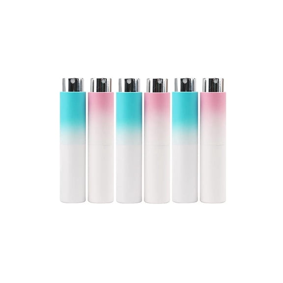 10ml Portable Mini Perfume Atomizer Empty Refillable Travel Cologne Spray Bottle Exquisite Fine Mist Sprayer for 6-Pack
