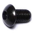 thumbnail image 1 of 10mm-1.5 x 16mm Black Oxide Class 10.9 Steel Coarse Thread Button Head Hex Socket Cap Screws, 1 of 1