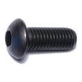 thumbnail image 1 of 10mm-1.5 x 25mm Black Oxide Class 10.9 Steel Coarse Thread Button Head Hex Socket Cap Screws, 1 of 1