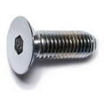 thumbnail image 1 of 10mm-1.5 x 30mm Chrome Class 10.9 Flat Head Hex Socket Cap Screws (10 pcs.), 1 of 1