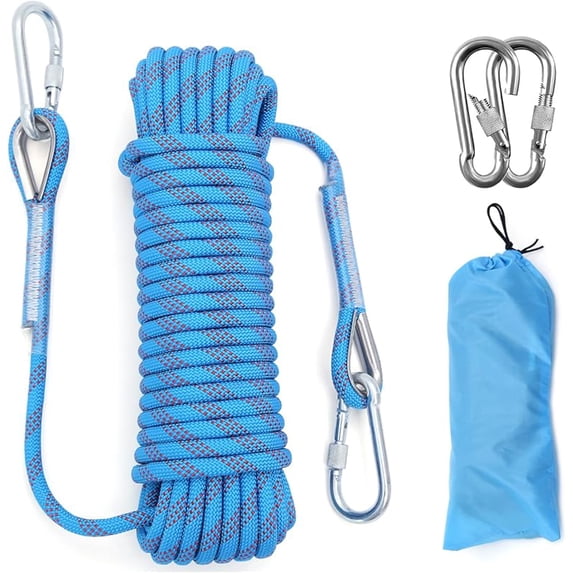 10mm/12mm Climbing Rope, Outdoor Static Rock Climbing Rope, Tree ...