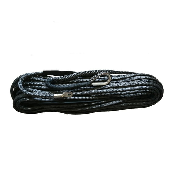 10mm * 30m Winch Line, Towing Rope, Synthetic UHMWPE Fiber , Plasma Cable For 4X4 Offroad ,Great Compatibility