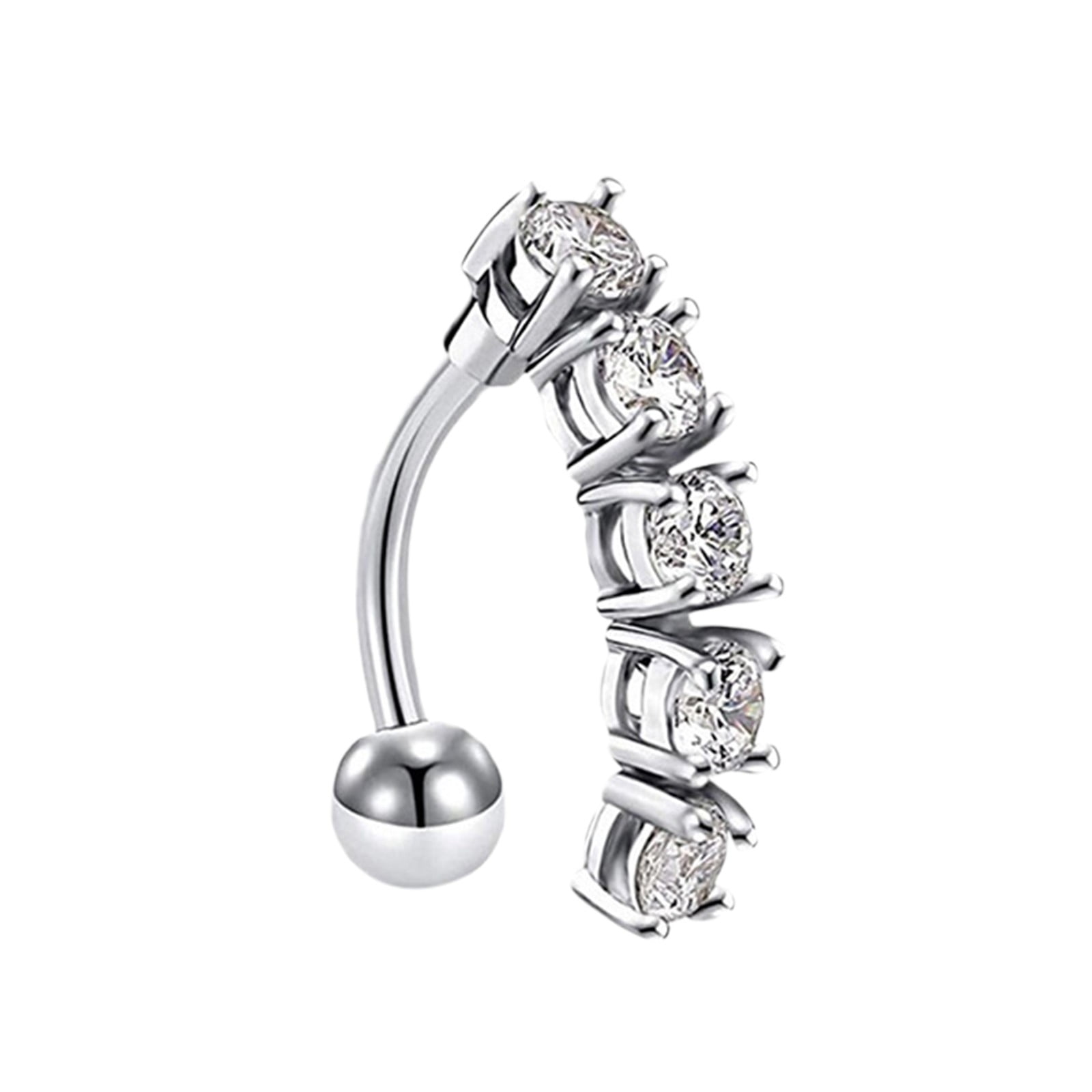 10mm Belly Button Piercing Pregnancy Ring Opal Ring 20 Belly Button Piercing Pearl Belly Button