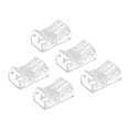 thumbnail image 1 of 10mm COB LED Strip to Wire Connector, Solderless Adapter Extension Connection for High Density LED Strip Lights 5 Pack, 1 of 4