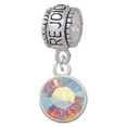 thumbnail image 1 of 10mm Clear AB Crystal Drop - Rejoice Charm Bead, 1 of 1