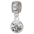 thumbnail image 1 of 10mm Clear Crystal Drop - Lil Sister Charm Bead, 1 of 1