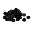 thumbnail image 1 of 10mm Dia Plastic Straight Line Screw Cap Covers Hole Plugs Lids Black 30Pcs, 1 of 2