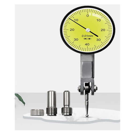 10mm Dial Indicator Magnetic Stand Base Holder 0.8mm Dial Test Comparator For Equipment Calibration ,Precision Measurement