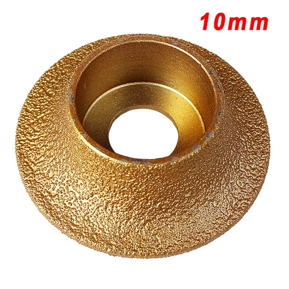 10mm Diamond Grinding Cup Wheel for Granite Marble Iron Steel Masonry Convex Vacuum Brazed Grinding Disc
