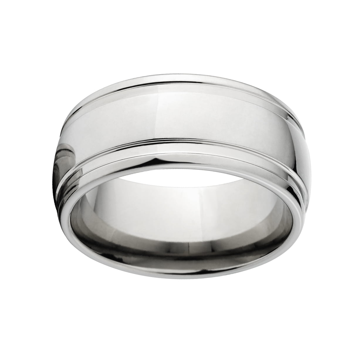 10mm Half Round Stainless Steel Ring