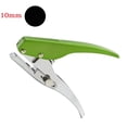 thumbnail image 1 of 10mm Hand-held Circle Round Single Hole Punch Paper Punch for ID Cards Photos, 1 of 9