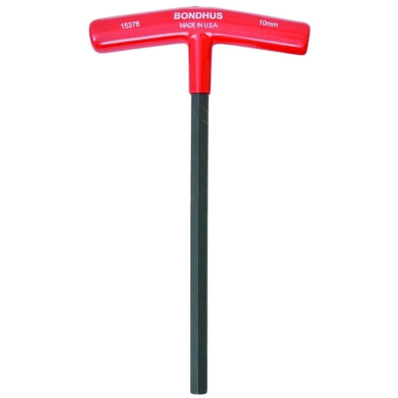 Bondhus 15376 10mm Hex T-Handle 9 Length
