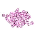 thumbnail image 1 of 10mm Jingle Bells Craft Bells Carbon Steel Electroplating Light Pink 80 Pack, 1 of 5