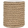 thumbnail image 1 of 10mm Jute Rope, 11.8 Inch Heavy Duty and Thick Rope Twine for Crafting, Gardening, Cat Scratching Post, Home Decoration, 1 of 10