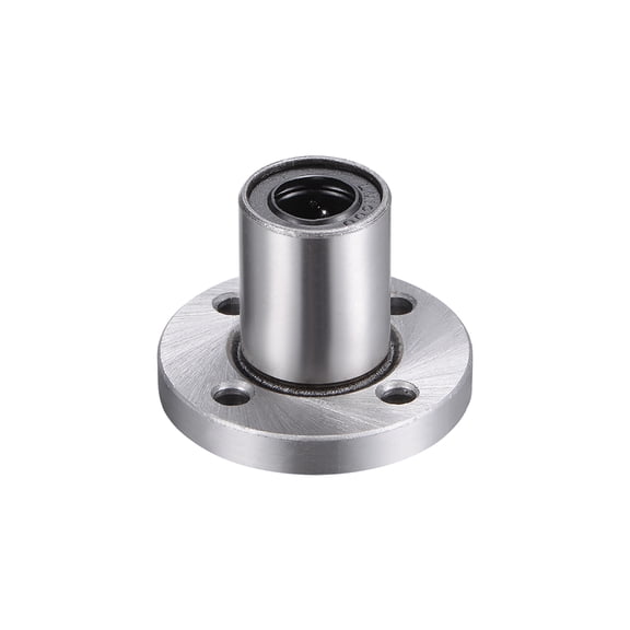 10mm Linear Ball Bearings LM10UU Round Flange LMF10UU 10mm Bore 19mm OD 29mm Length