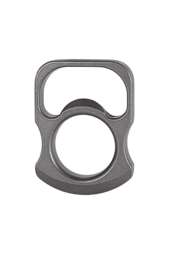 10mm Metal EDC Keychain Multi-tool, Outdoor Duster, Bottle Opener, Ring Pendant, Compact Survival Gear for Men