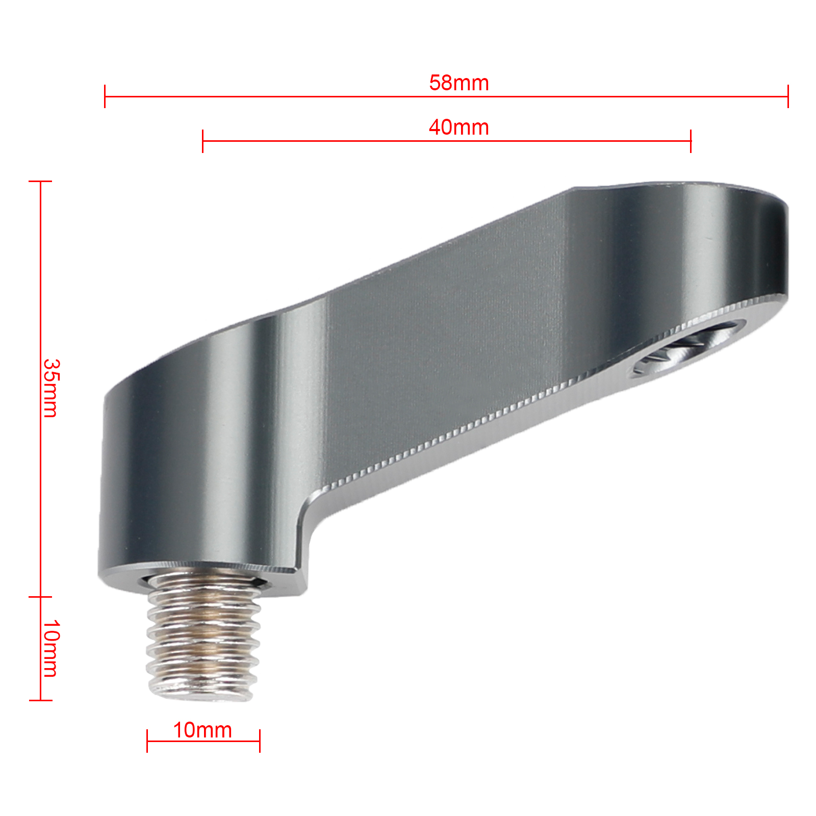 Bmw Gs Rear View Mirror Riser 10mm Mirror Extender Riser For BMW R 1200 1250 GS Adventure 2013-2021 ...