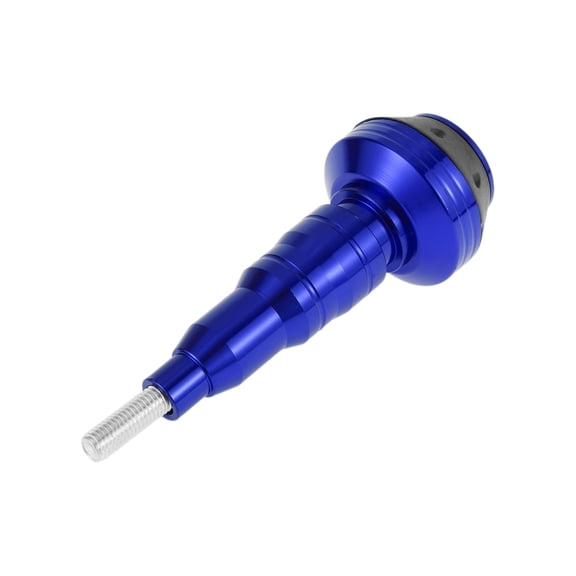 10mm Motorcycle Slider Frame Aluminum Alloy Wheel Fairing Protection Crash Pad Protector Guard 56mm 138mm Bolt Blue 1 Set