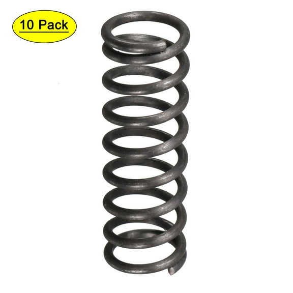10mm Outer Diameter 1.2mm Wire Dia 30mm Long Compression Spring 10Pcs