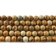 thumbnail image 1 of 10mm Picture Jasper Round Beads Genuine Gemstone Natural Jewelry Making, 1 of 1