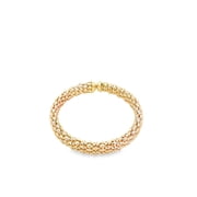 10mm Popcorn Coreana Chain Cuff Bangle B1