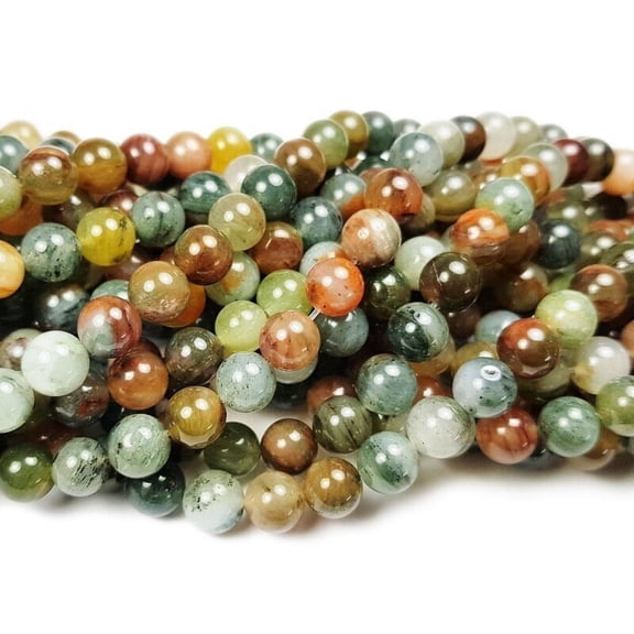 10mm Rainbow Phantom Crystal Round Beads ForJewelry Making