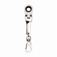 thumbnail image 1 of 10mm Ratchet Wrench Keychain | Compact Steel Multi-Tool | Quick-Release Adjustable Spanner | Portable Mini Hand Tool for Bolts & Nuts | Durable DIY Repair Accessory, 1 of 3