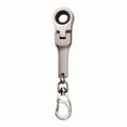 thumbnail image 1 of 10mm Ratchet Wrench Keychain | Compact Steel Multi-Tool | Quick-Release Adjustable Spanner | Portable Mini Hand Tool for Bolts & Nuts | Durable DIY Repair Accessory, 1 of 2
