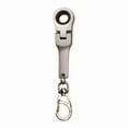thumbnail image 1 of 10mm Ratchet Wrench Keychain, Multi-Functional Steel Mini Tool with Quick Release, Adjustable Wrench, Portable Hand Tool for DIY and Repairs, 1 of 2
