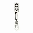 thumbnail image 1 of 10mm Ratchet Wrench Keychain, Multi-Functional Steel Mini Tool with Quick Release, Adjustable Wrench, Portable Hand Tool for DIY and Repairs, 1 of 2