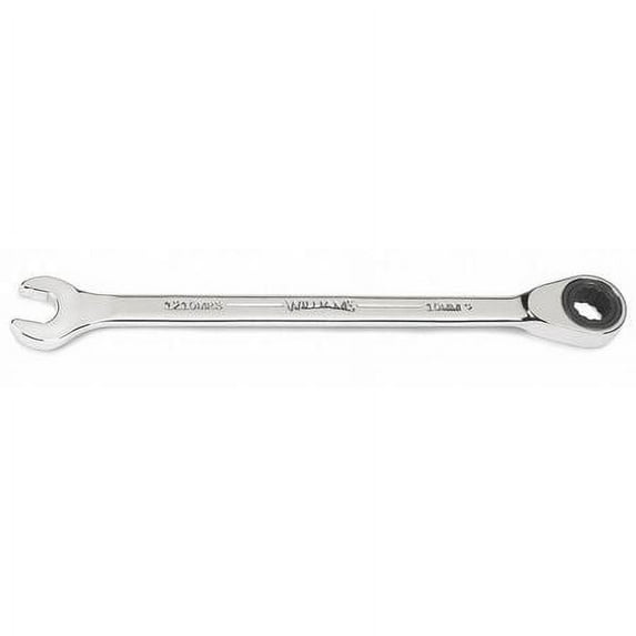 10mm Ratcheting Combination Wrench - 12 Point SUPERTORQUE™ Ratcheting Box End & SUPERCOMBO® Open End With High Polish Chrome Finish. Williams® USA # JHW1210MRS