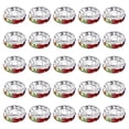 thumbnail image 1 of 10mm Rondelle Spacer Beads, Crystal Rhinestone Bead Spacers, Multicolored Silver, 50 Pack, 1 of 5
