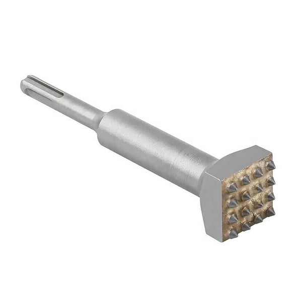 10mm Shank SDS PLUS Carbide Tipped 16-Teeth Bush Hammer Chisel Bit For Cement Concrete Stone TAPDRA Spare Part