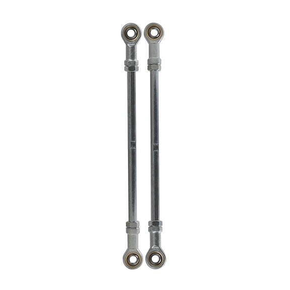 10mm Steering Tie Rod Kit with Tie Rod End Length Adjustable (310mm-340mm) Fisheye Ball Joint Steering Rod for ATVUTVGoKartGolfCartBuggyQuadMopedMowerDriftTrikeTricycle4Wheeler Mobility