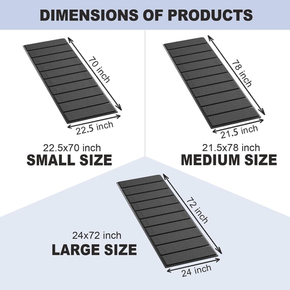 10mm Thickened Sofa Support Pad, 24X72'' Breathable, MoistureProof with Anti-Slip Dots Design