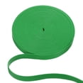 thumbnail image 1 of 10mm Wide Flat Leather Cord String Leather Trimming Tape, Green, 1 of 7