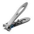 10mm Wide Jaw Opening Nail Clipper Stainless Steel Fingernail Toenail
