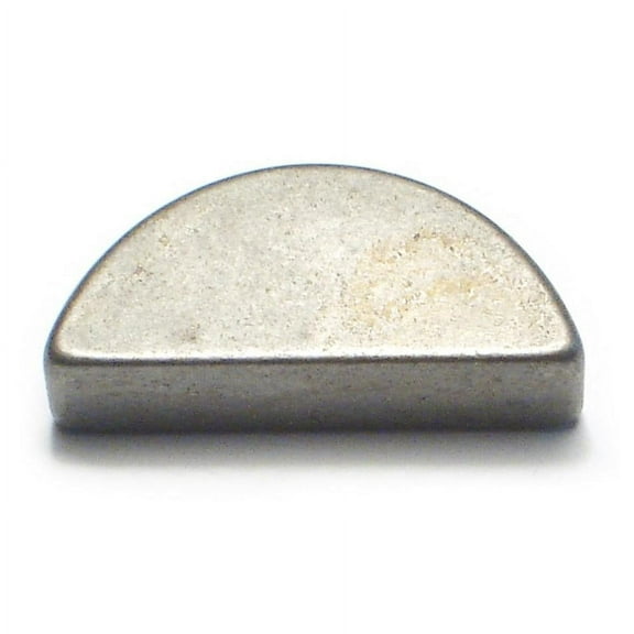 10mm x 13mm Zinc Plated Steel Woodruff Keys (3 pcs.)