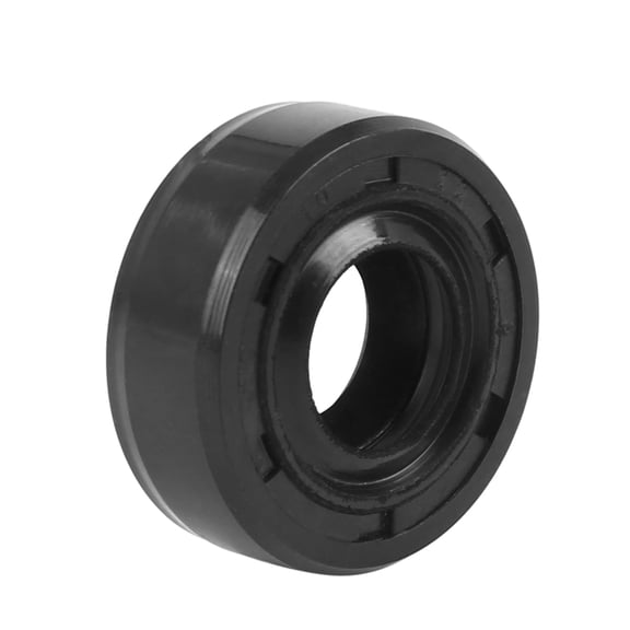 10mm x 22mm x 7mm Car Automotive Rubber Black Double Lip TC Oil Shaft Seal