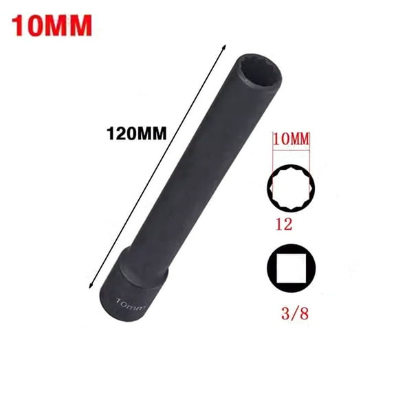 10mm12mm Rear Bumper Socket Rear Bumper Fixing Screw Removal Installer For BENZ