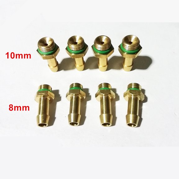 10mmThread2.2hole - LPG thread injection rail nozzle, 10pcs/lot