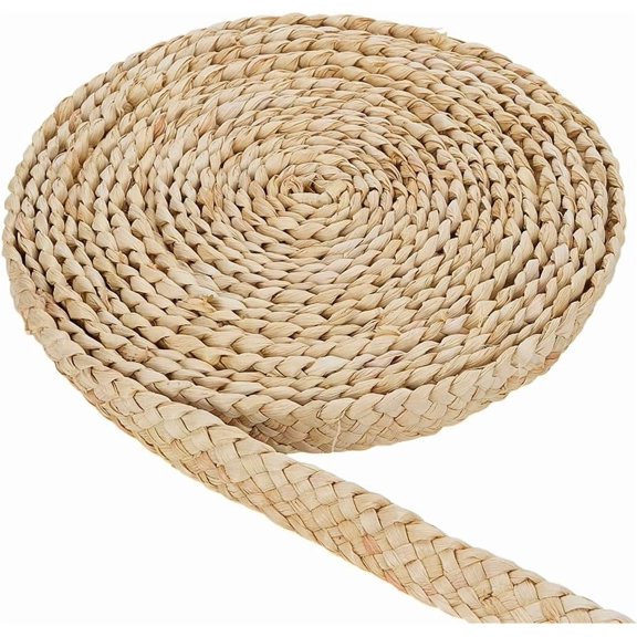 10ms Grass Ribbon Flat Lemon Chiffon 1-1/8-1-5/8 inch(30-40mm)