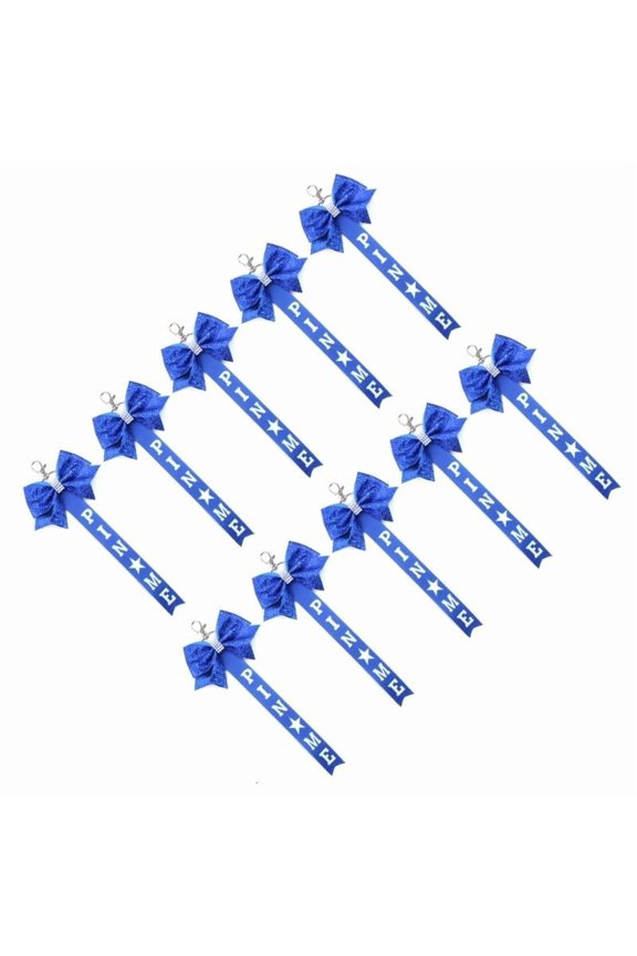 10pcs Vibrant Cheerleader Keychain Set Fashionable Keyring Gift for Teen Girls
