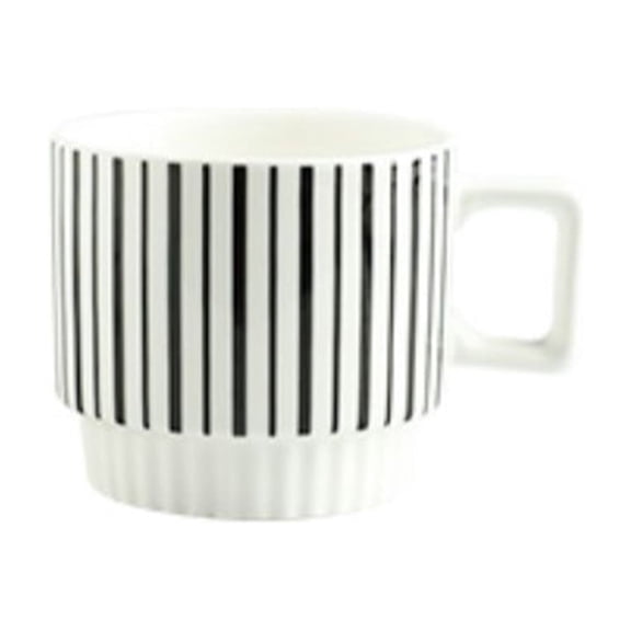 10oz(300ml) Household Zebra Pattern Style Ceramic Mug Breakfast Milk Mug Afternoon Tea Coffee Suitable for Office and Home Daily Use