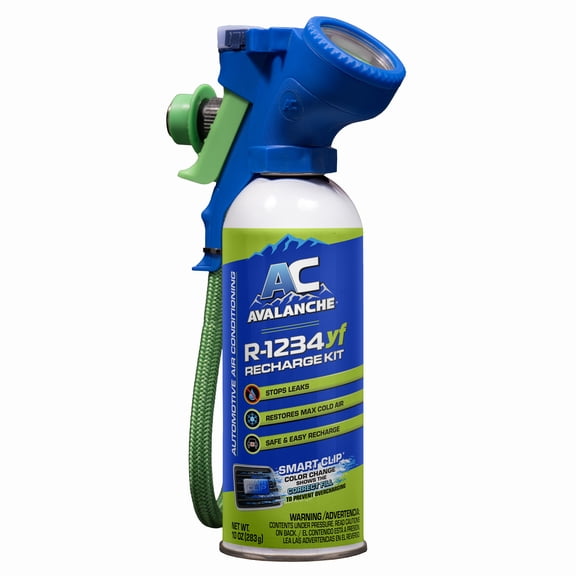 AC Avalanche R-1234yf A/C Recharge Kit, 10oz with Trigger