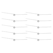 10pack 304 Stainless Steel Torsion Spring, 180 Degrees 0.5mm Wire Diameter 5mm OD 3 Coil Mechanical Small Torsional Springs for Crafting and DIY Repair Project