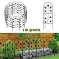 thumbnail image 1 of 10pack Decorative Garden Fence Border Metal Wire Fence Animal Barrier 38in×10Ft, 1 of 11